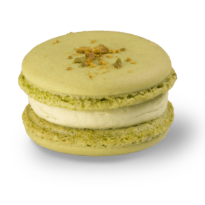 Hellgrünes Pistazienmacaron